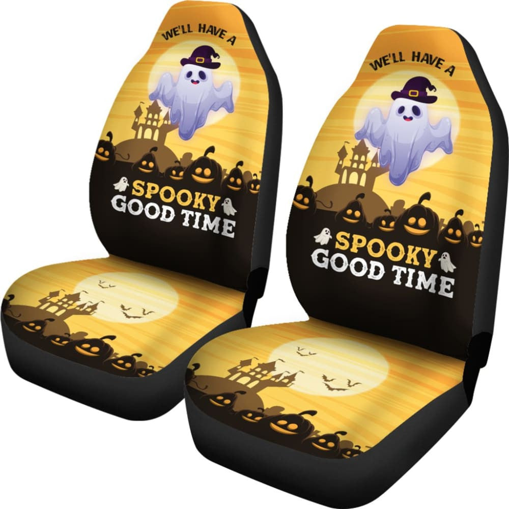 We'll Have A Spooky Good Time For Halloween Car Seat Covers