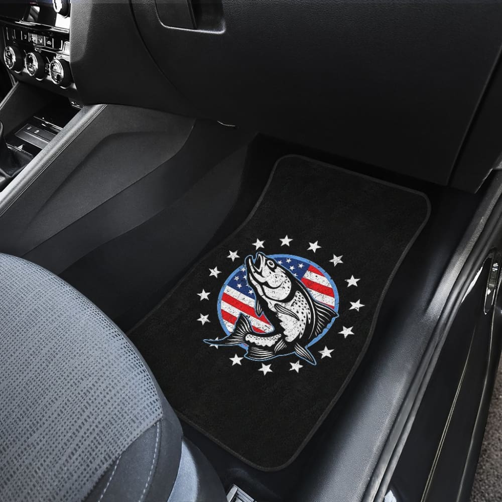 Amazing Trout Fish for Fishing Lovers Car Floor Mats
