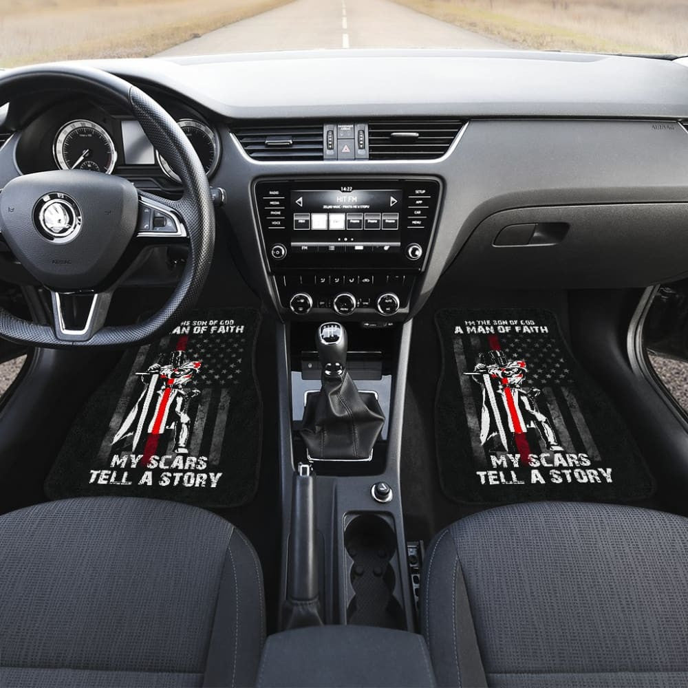 Son Of God My Scars Tell A Story Car Floor Mats