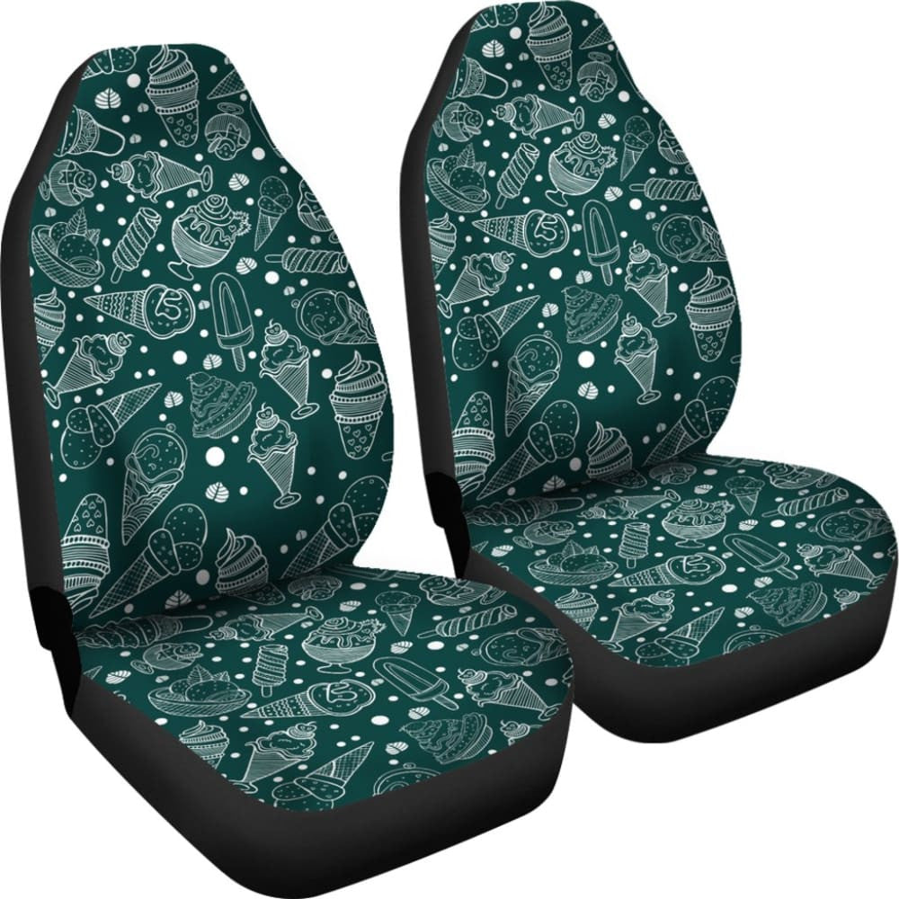 Amazing Ice Cream Pattern Car Seat Covers