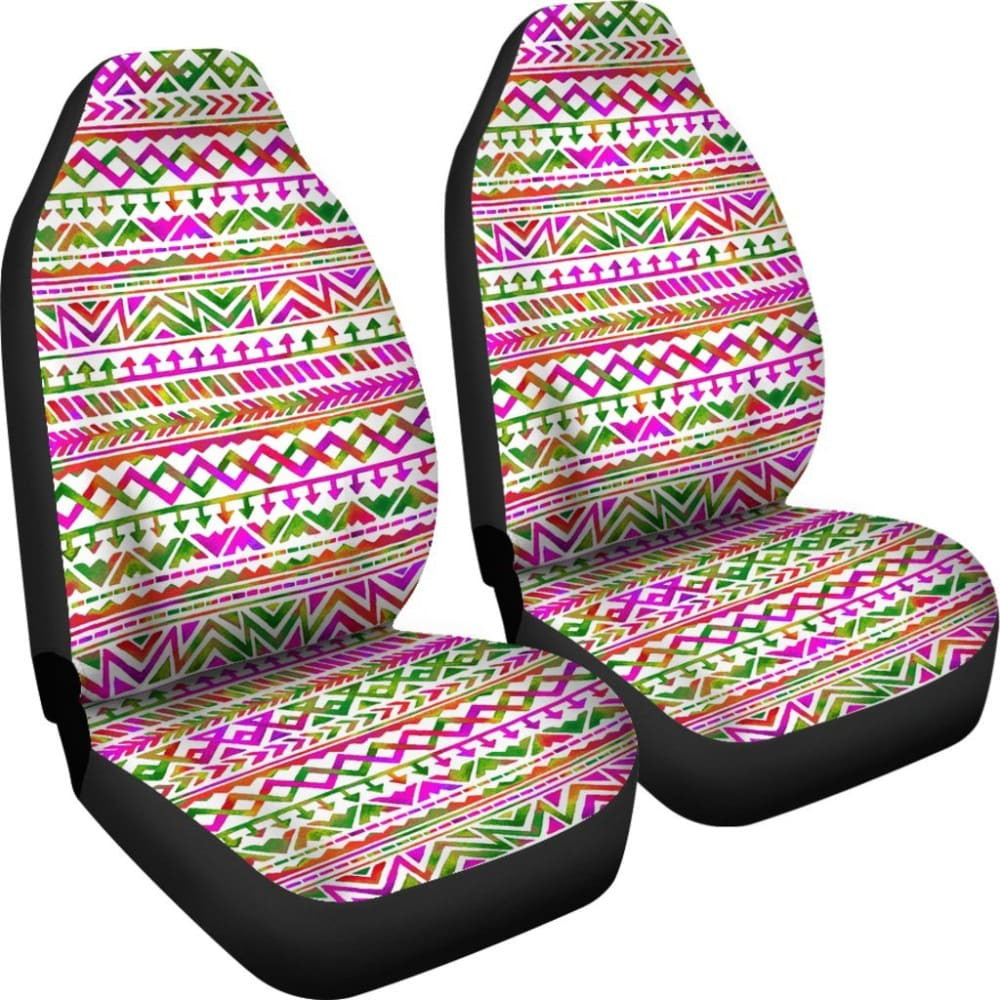 Watercolor Pink Design Car Seat Cover