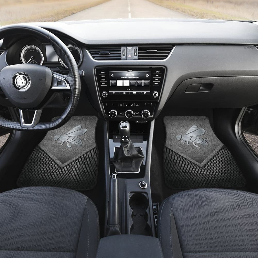 Metal Bee Car Floor Mats
