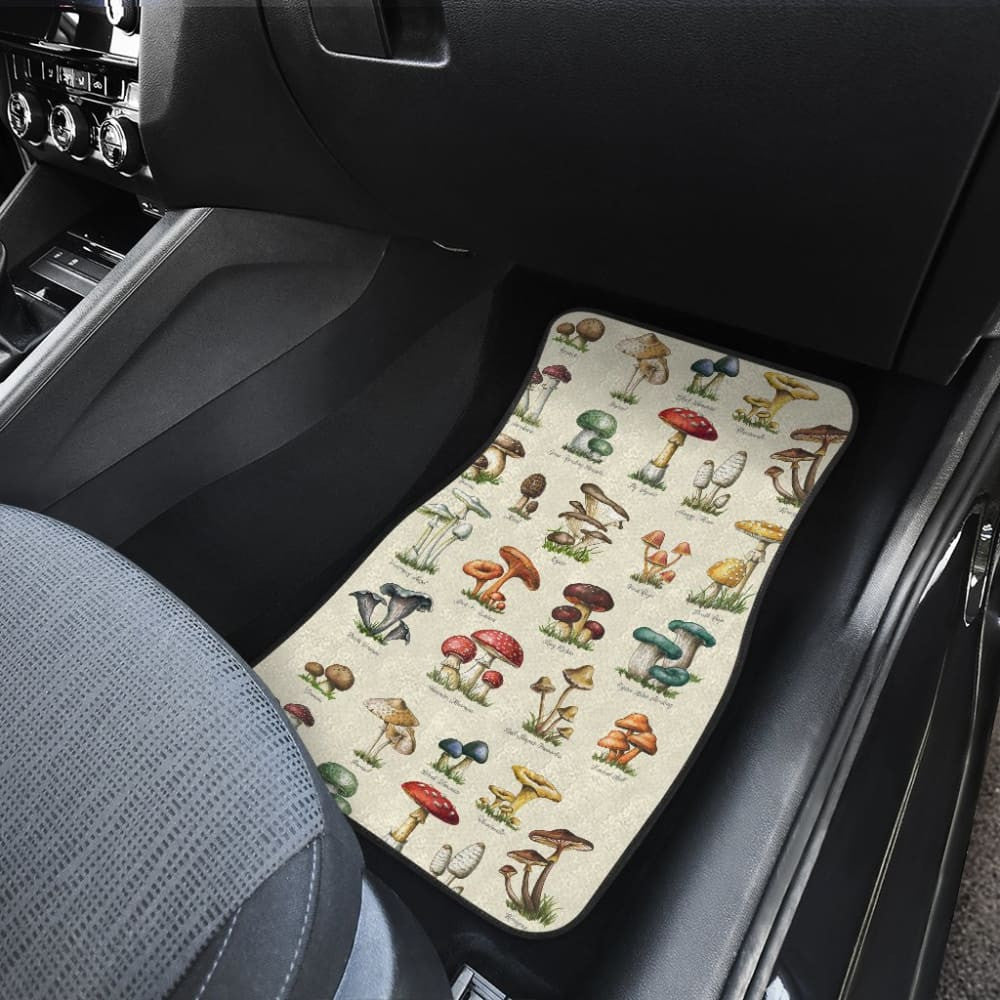 Mushroom Collection Car Floor Mats