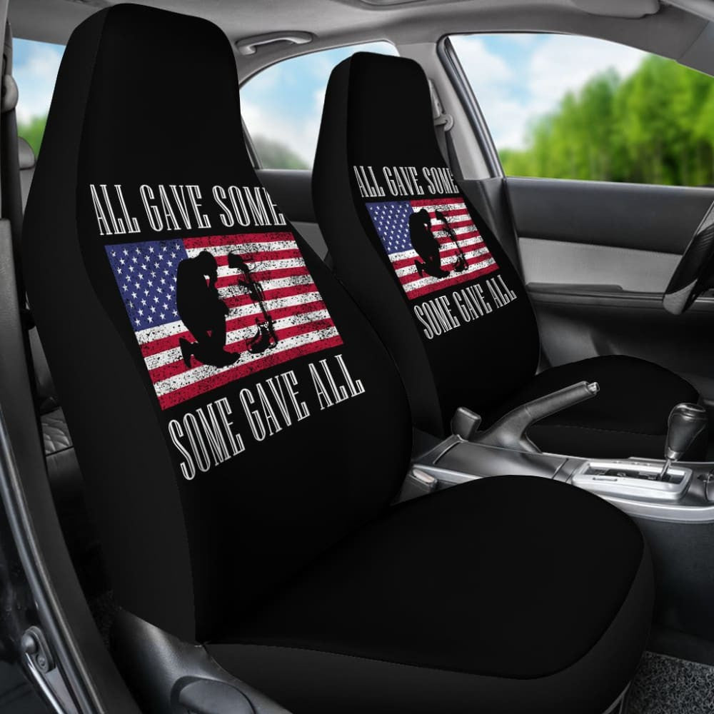 All Gave Some, Some Gave All Patriot Car Seat Covers