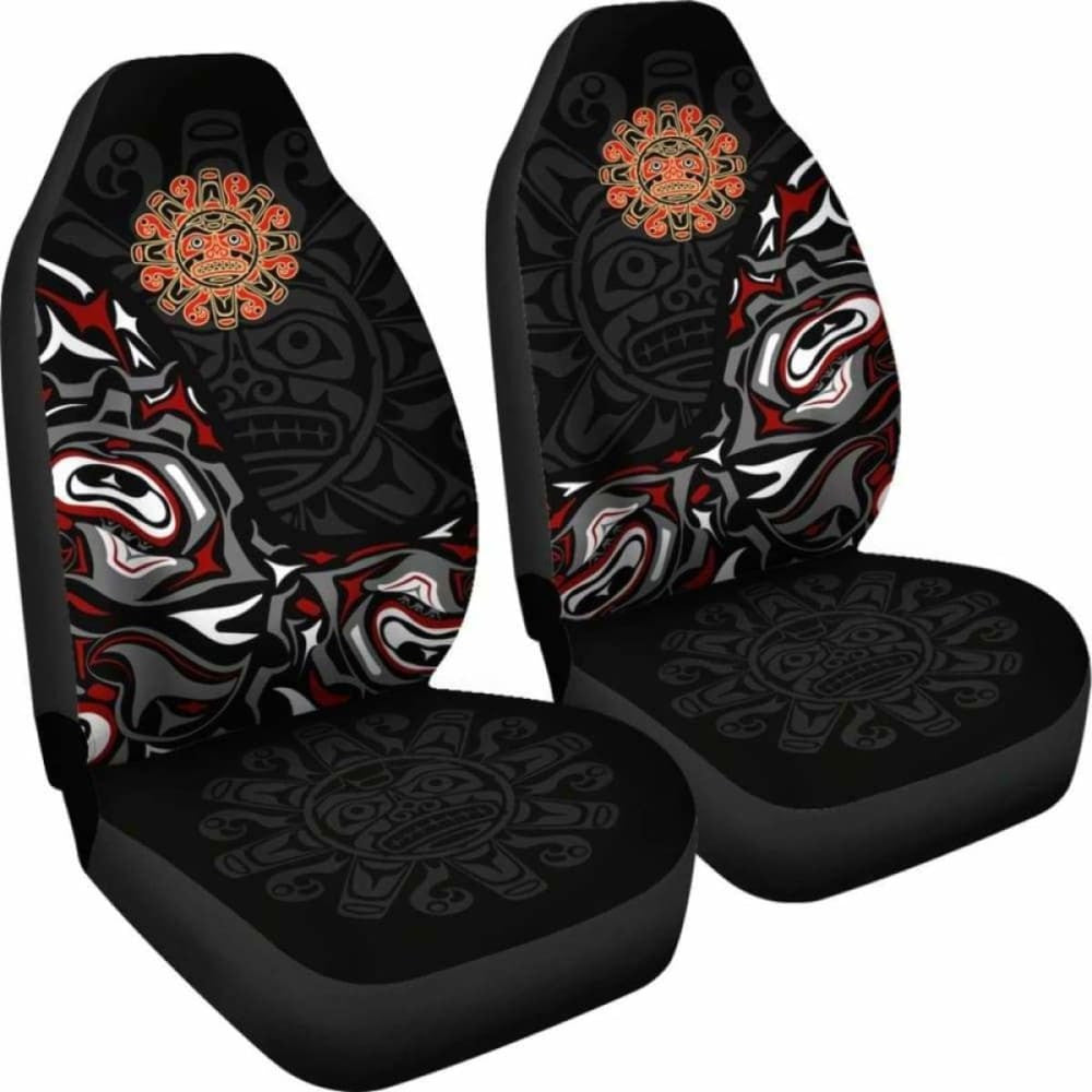 Car Seat Covers Haida Sun Tattoo