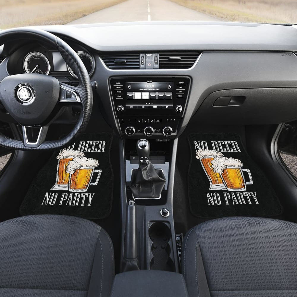 No Beer, No Party Car Floor Mats