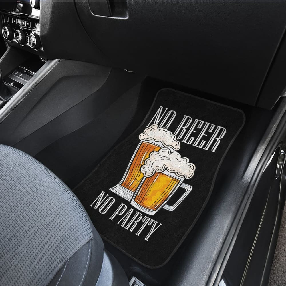 No Beer, No Party Car Floor Mats