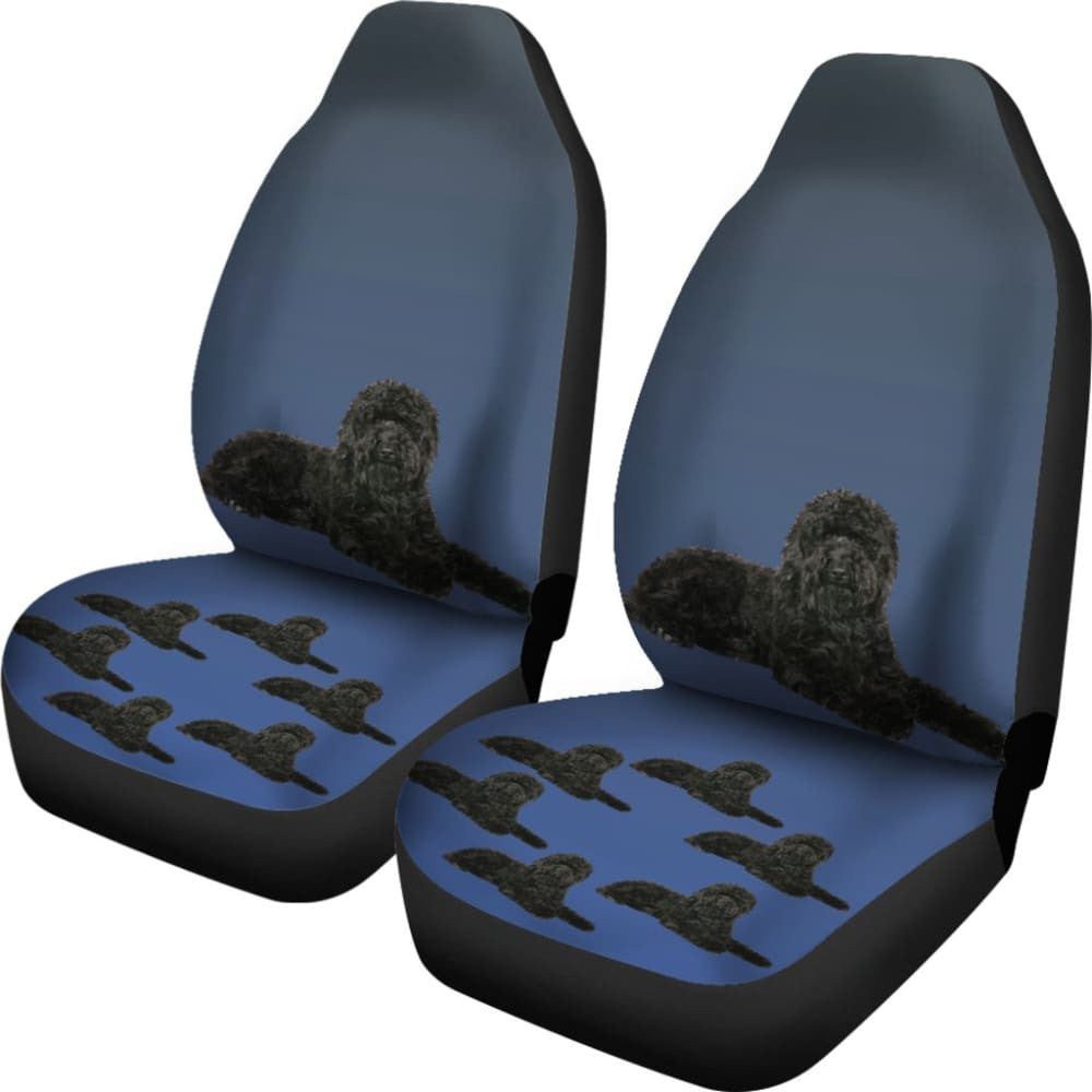 Labradoodle Car Seat Cover - Black