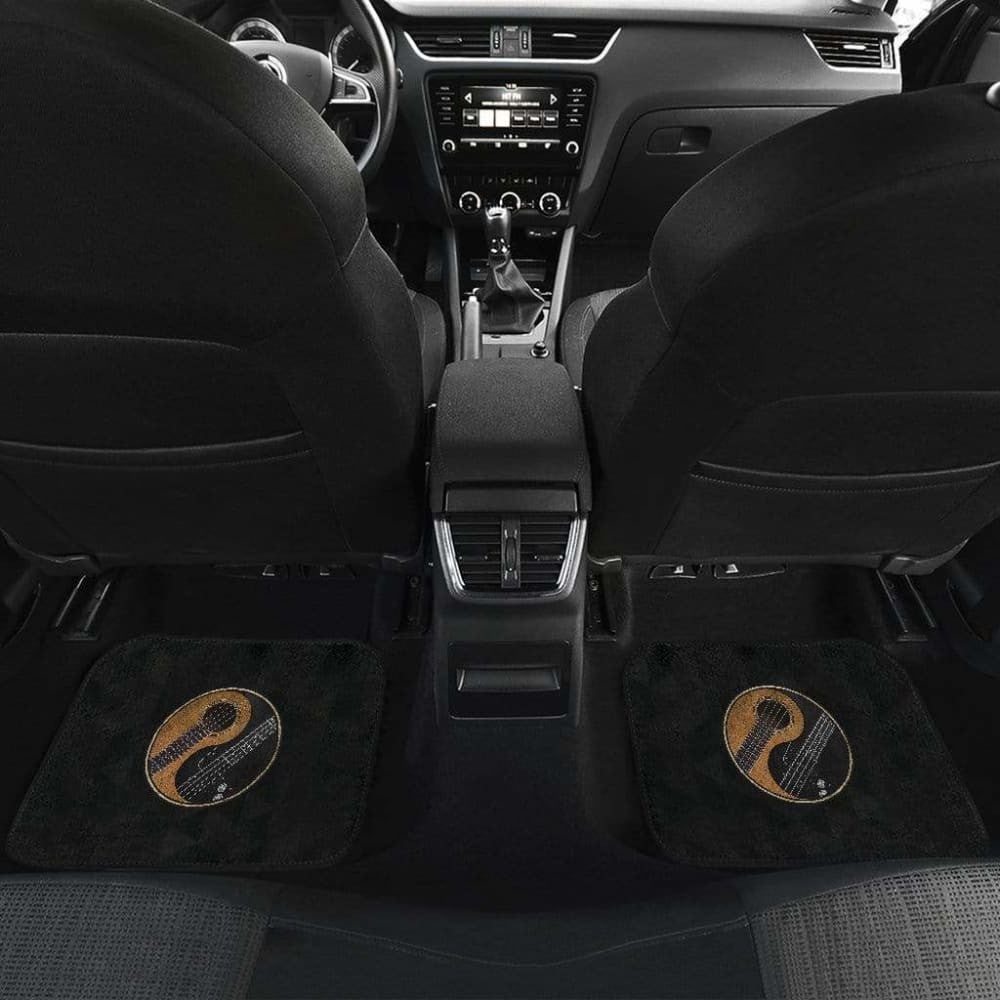 Yin Yang Bass Guitar Car Mat