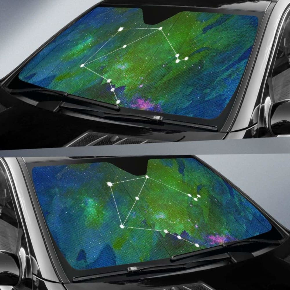 Zodiac Libra Car Sun Shade