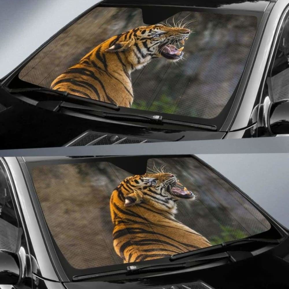 Wild Tiger Auto Sun Shade