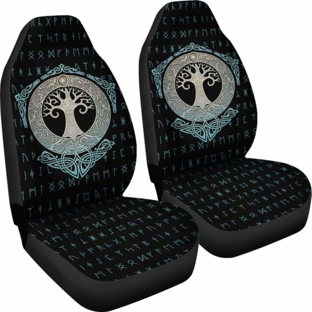 Yggdrasil Tree Of Life Car Seat Covers