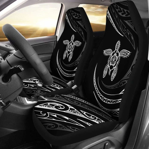 Hawaii Turtle Hibiscus Car Seat Covers - White - Best Look -