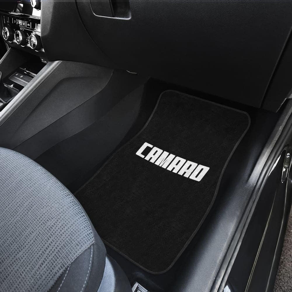 Camaro White Letter Floor Mats