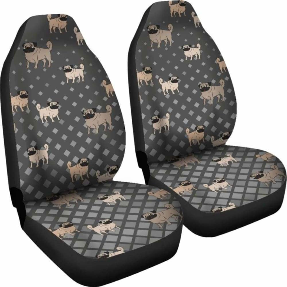 Pug Car Seat Cover