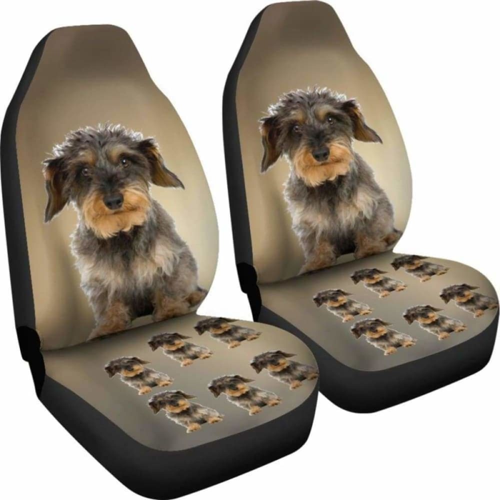 Wire Haired Dachshund Car Seat Cover