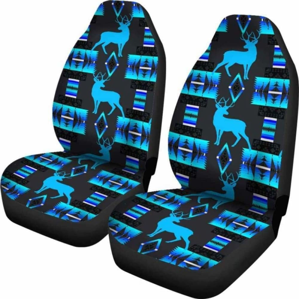 Deer Midnight Lake Car Seat Covers Awesome