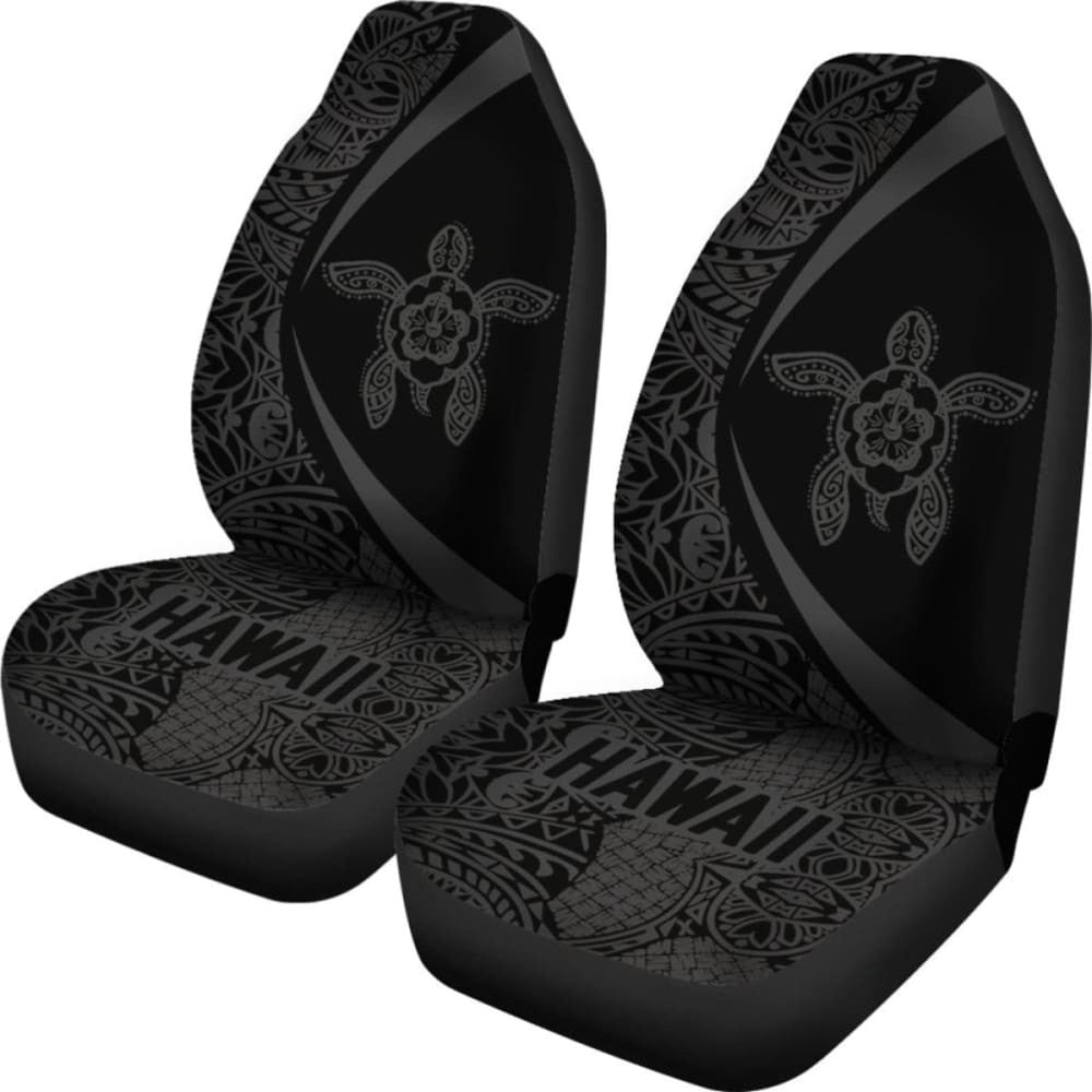 Hawaii Tribal Turtle Hibiscus Car Seat Covers New
