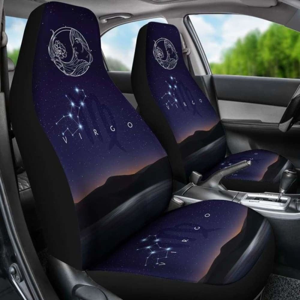 Zodiac Virgo Nite Seat Cover