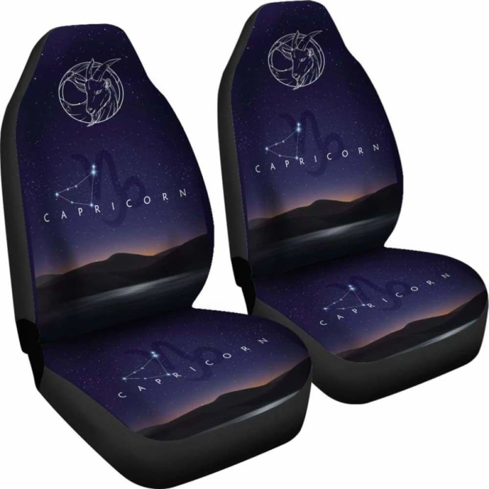 Zodiac Capricorn Nite Seat Cover