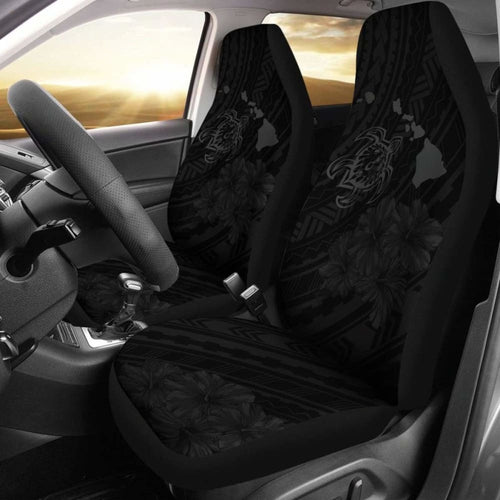Hawaii Sea Turtle Is Swimming Toward Car Seat Covers Grey - New -