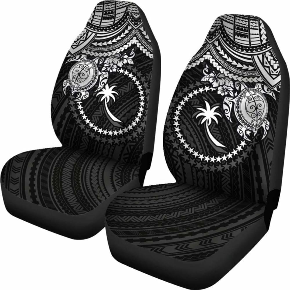 Chuuk Polynesian Car Seat Covers - White Turtle - Amazing