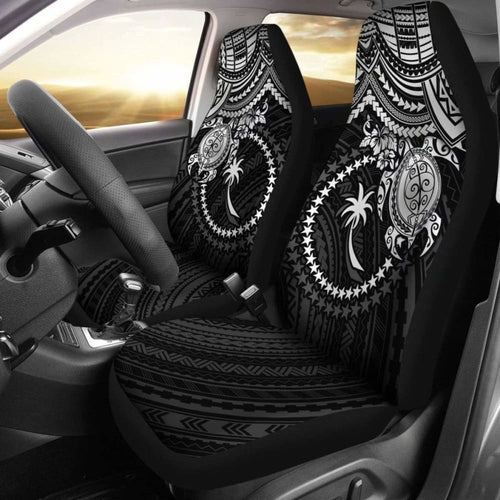 Chuuk Polynesian Car Seat Covers - White Turtle - Amazing