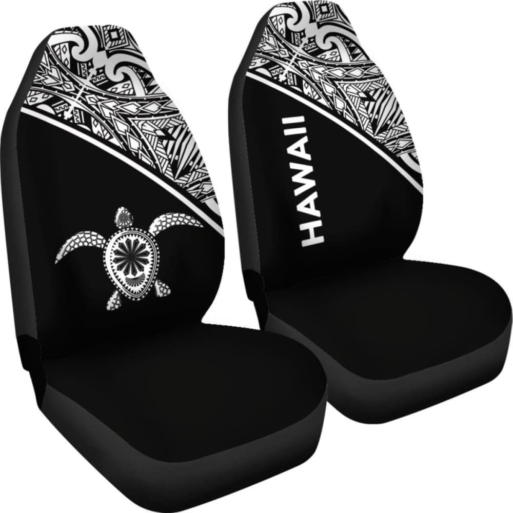 Polynesian Hawaii Turtle Car Seat Covers Curve Black New