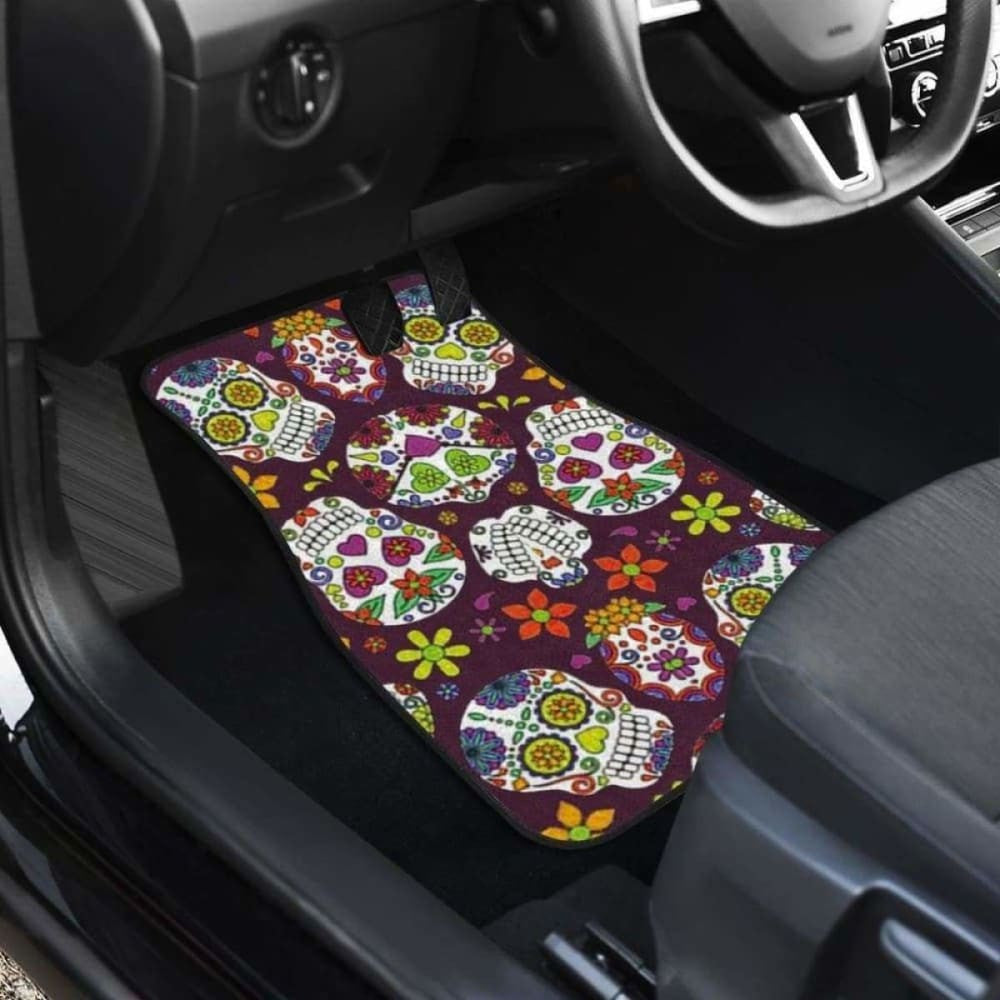 Sugar Skull - Car Mats