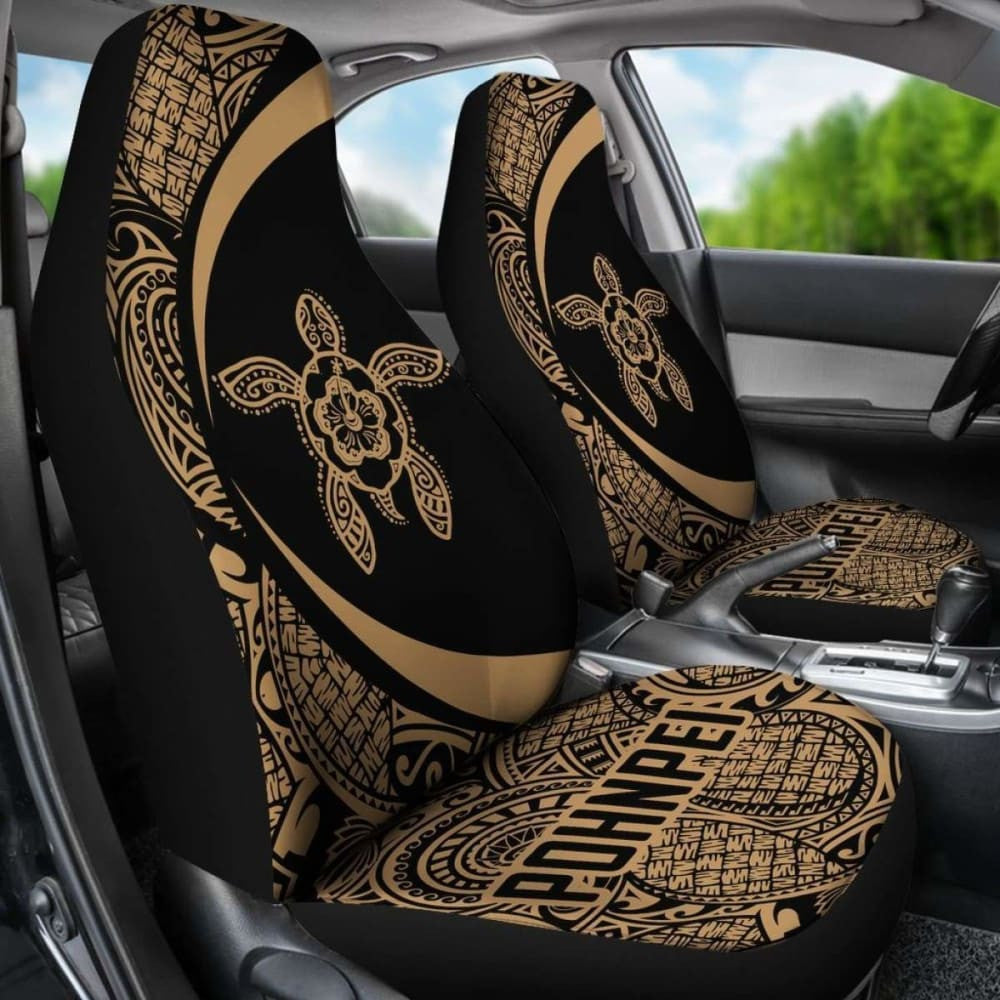 Pohnpei Turtle Polynesian Car Seat Covers Best Look New