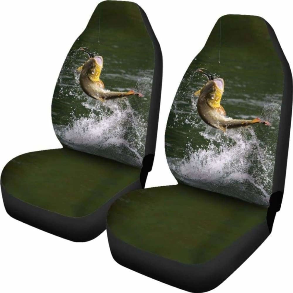 Car Seat Covers - Bass Fishing