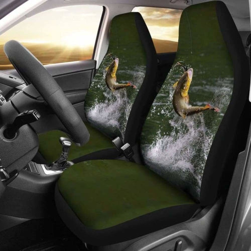 Car Seat Covers - Bass Fishing
