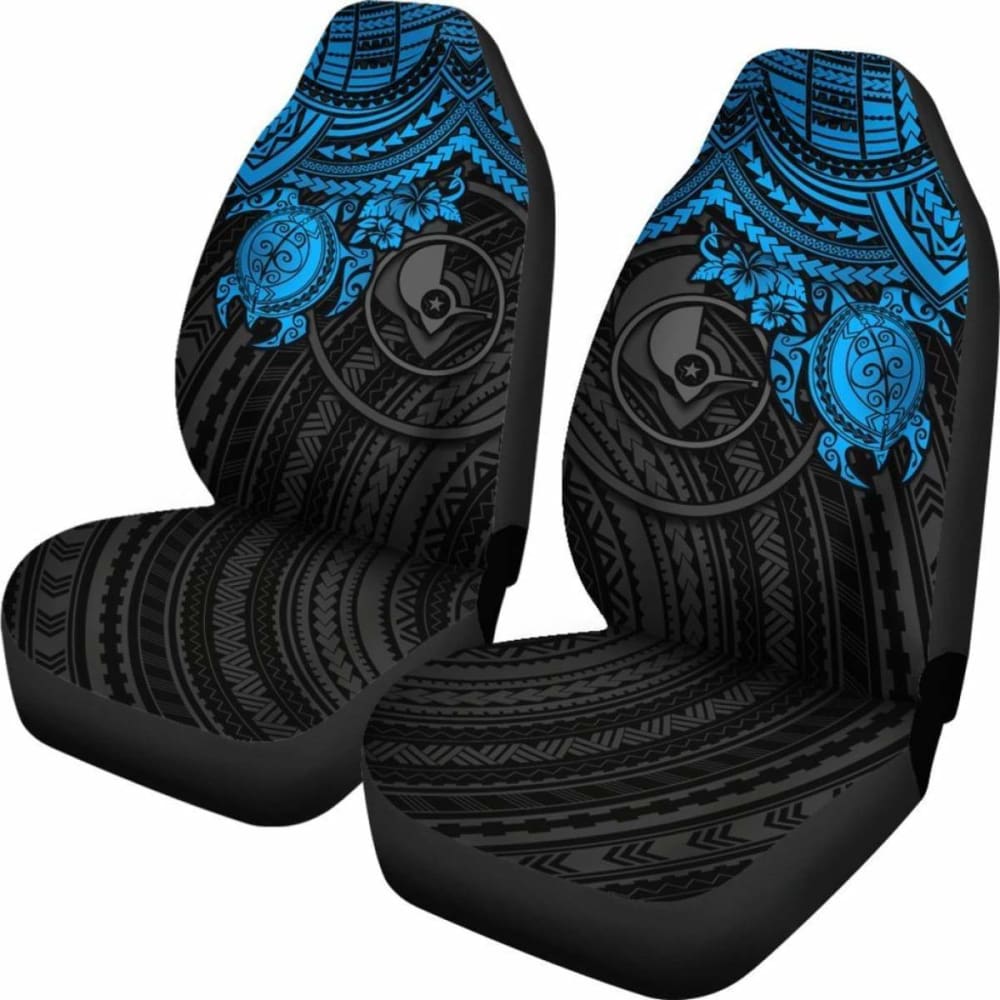 Yap Polynesian Car Seat Covers - Blue Turtle - Amazing