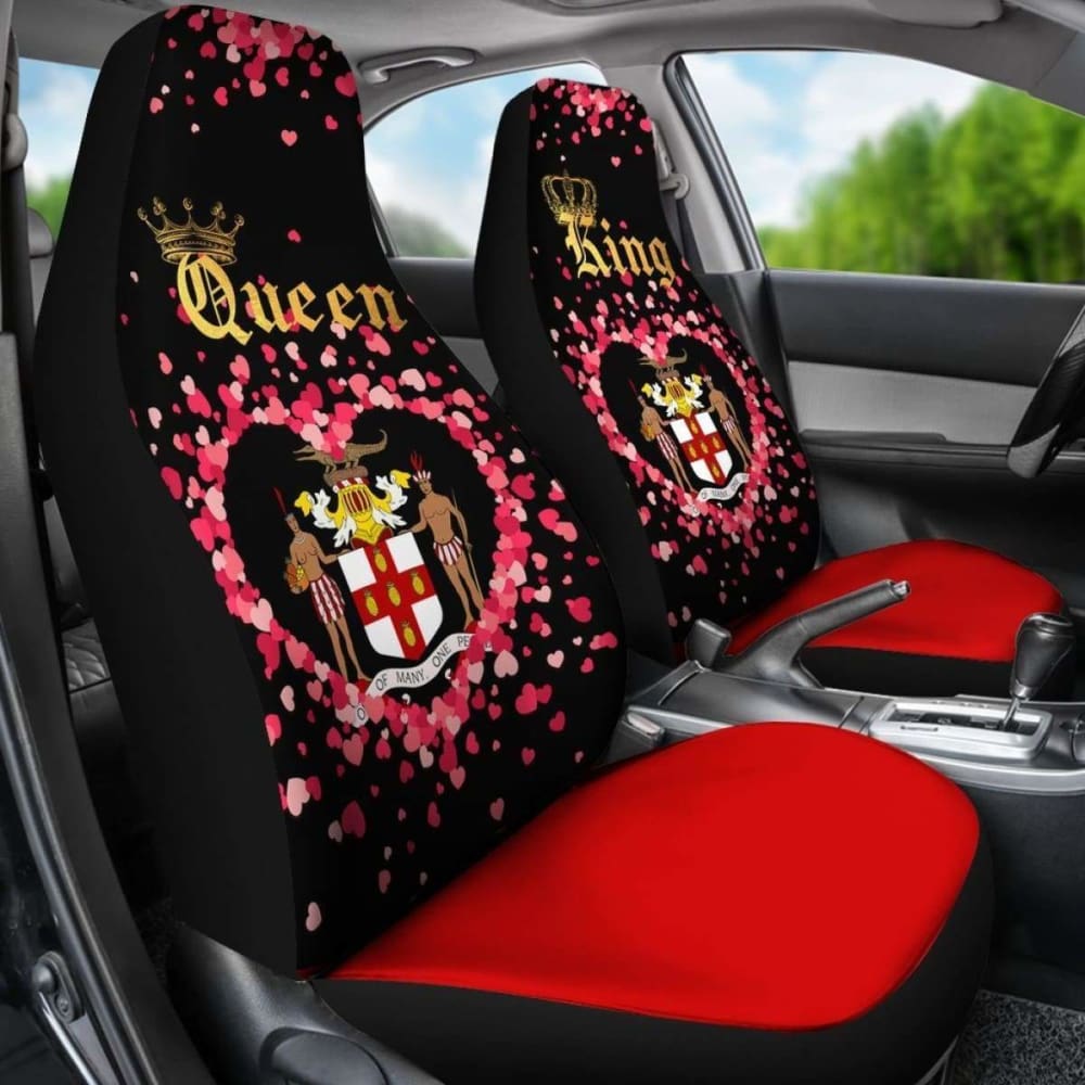 Jamaica Car Seat Cover Couple King/Queen (Set Of Two)