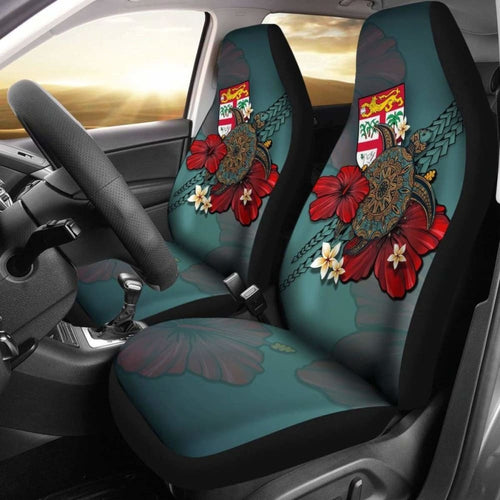 Fiji Car Seat Covers Blue Turtle Tribal Amazing