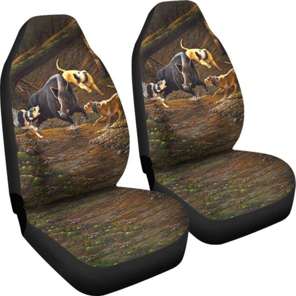 Hunting Camo Car Seat Cover