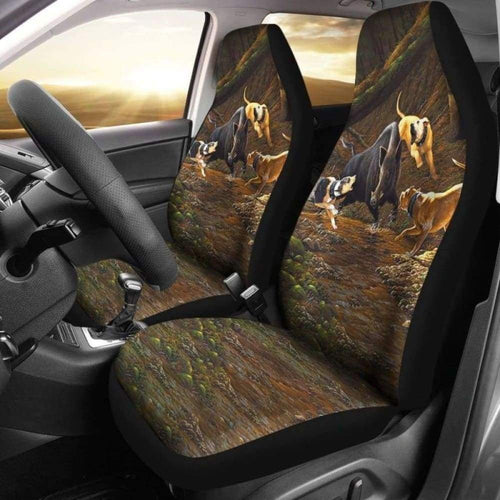 Hunting Camo Car Seat Cover