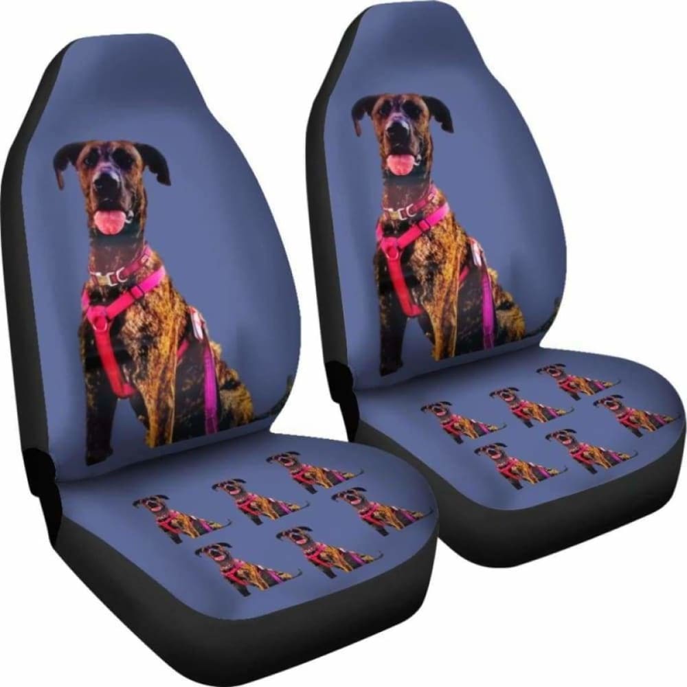 Great Dane Car Seat Covers Brindle