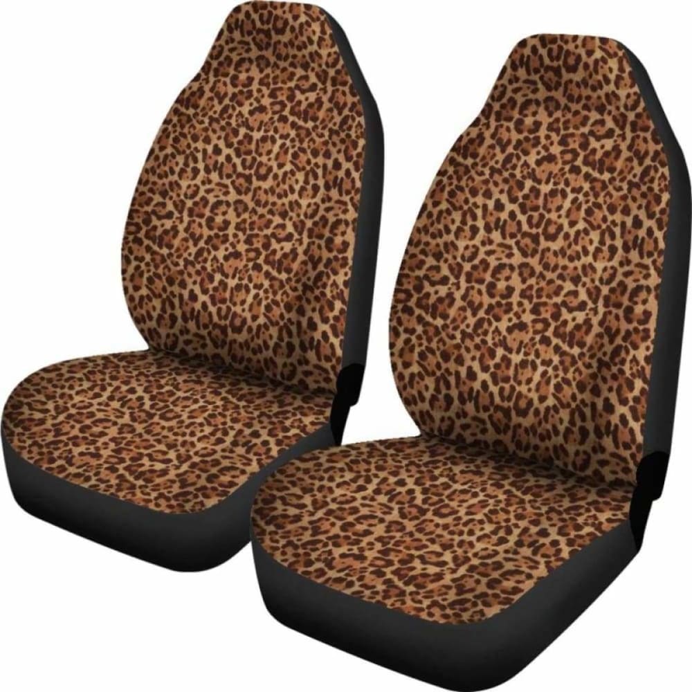 Leopard Skin Animal Print Car Seat Covers