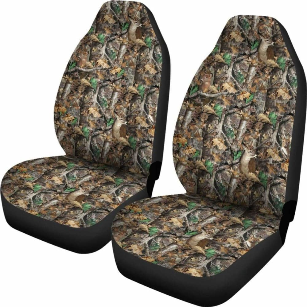 Camo Car Seat Cover Deer Hunting