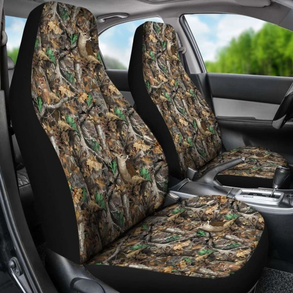 Camo Car Seat Cover Deer Hunting