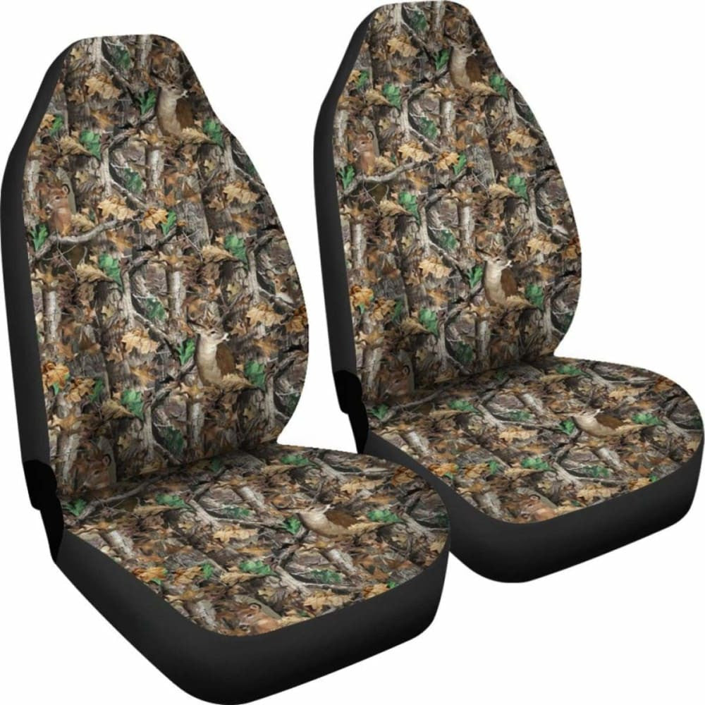 Camo Car Seat Cover Deer Hunting