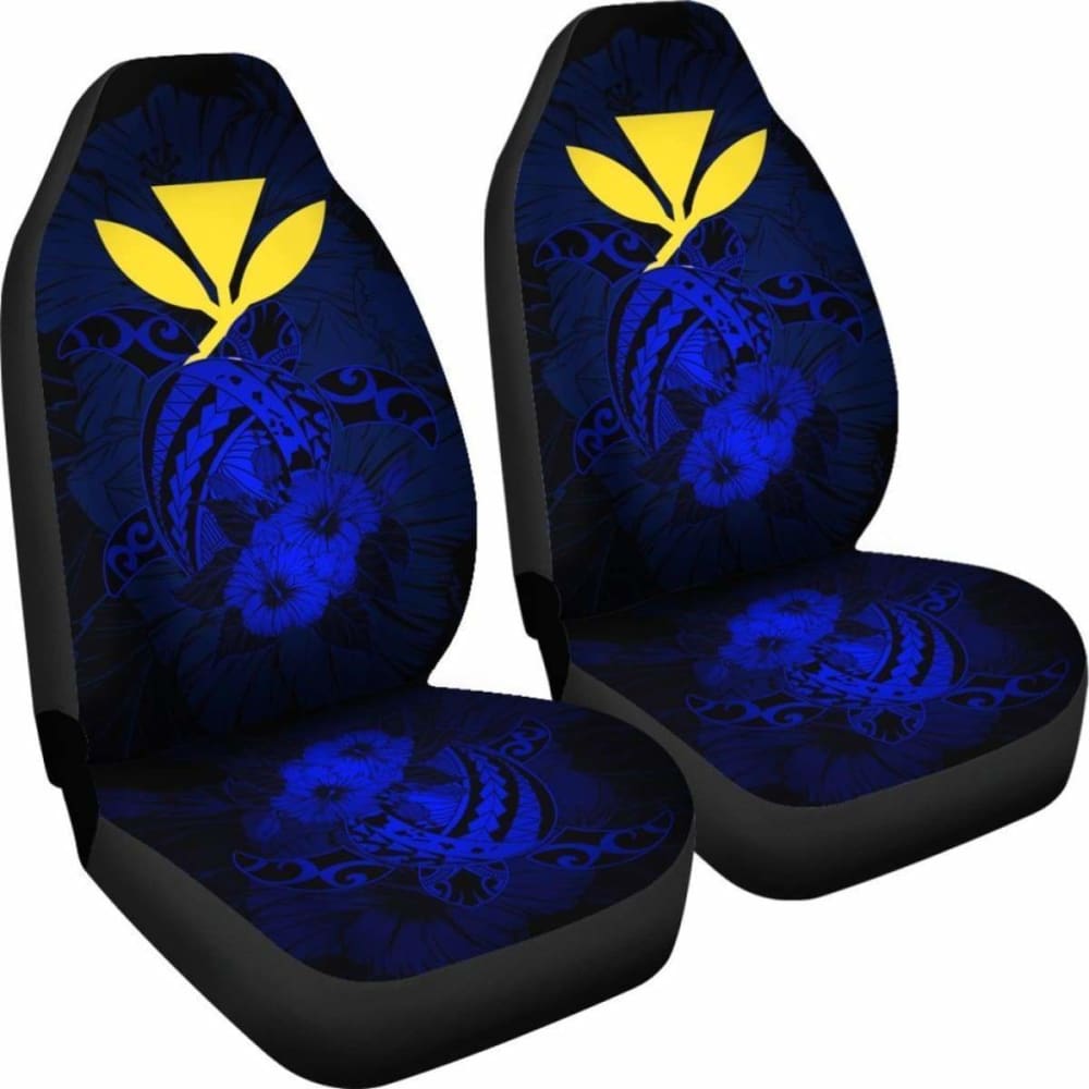 Hawaii Hibiscus Car Seat Cover - Harold Turtle - Blue - New