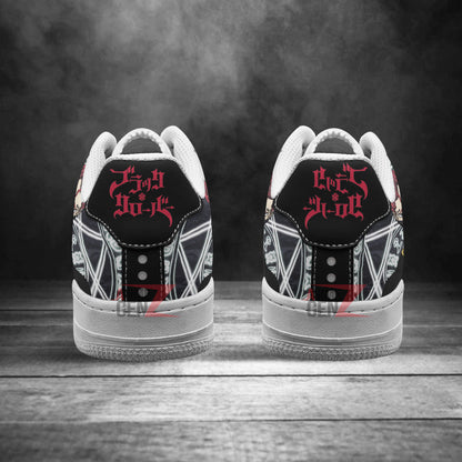 Black Clover Zora Ideale Air Sneakers Custom Anime Shoes