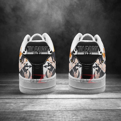 Bleach Kurosaki Ichigo Bankai Air Sneakers Custom Anime Shoes