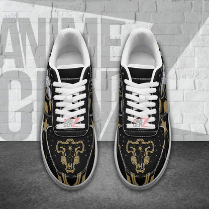 Black Clover Black Bull Sneakers Noelle Silva Custom Anime Shoes