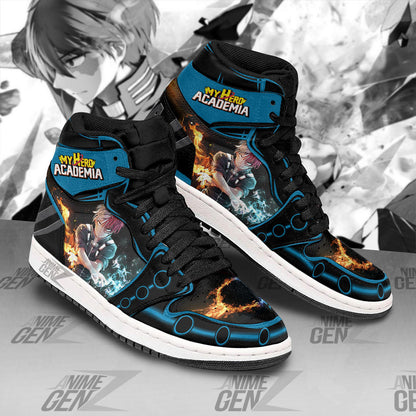 Musketeers Todoroki Shouto JD Sneakers Custom Anime My Hero Academia Shoes