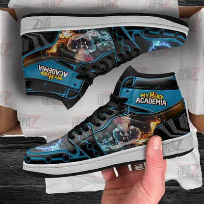 Musketeers Todoroki Shouto JD Sneakers Custom Anime My Hero Academia Shoes