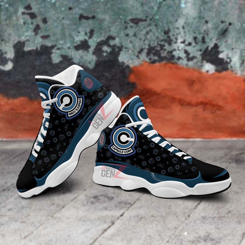 Dragon Ball Capsule Corp Air Jordan 13 Sneakers Custom Anime Shoes
