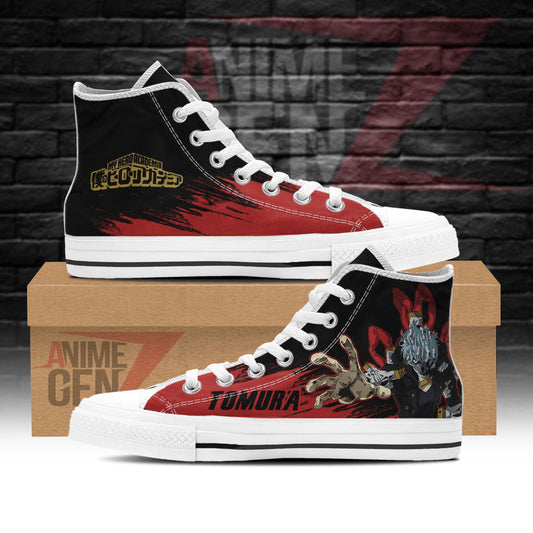 BNHA Shigaraki Tomura High Top Shoes Custom Anime Shoes